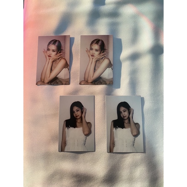 Photocard Jennie Rosé The Album Blackpink