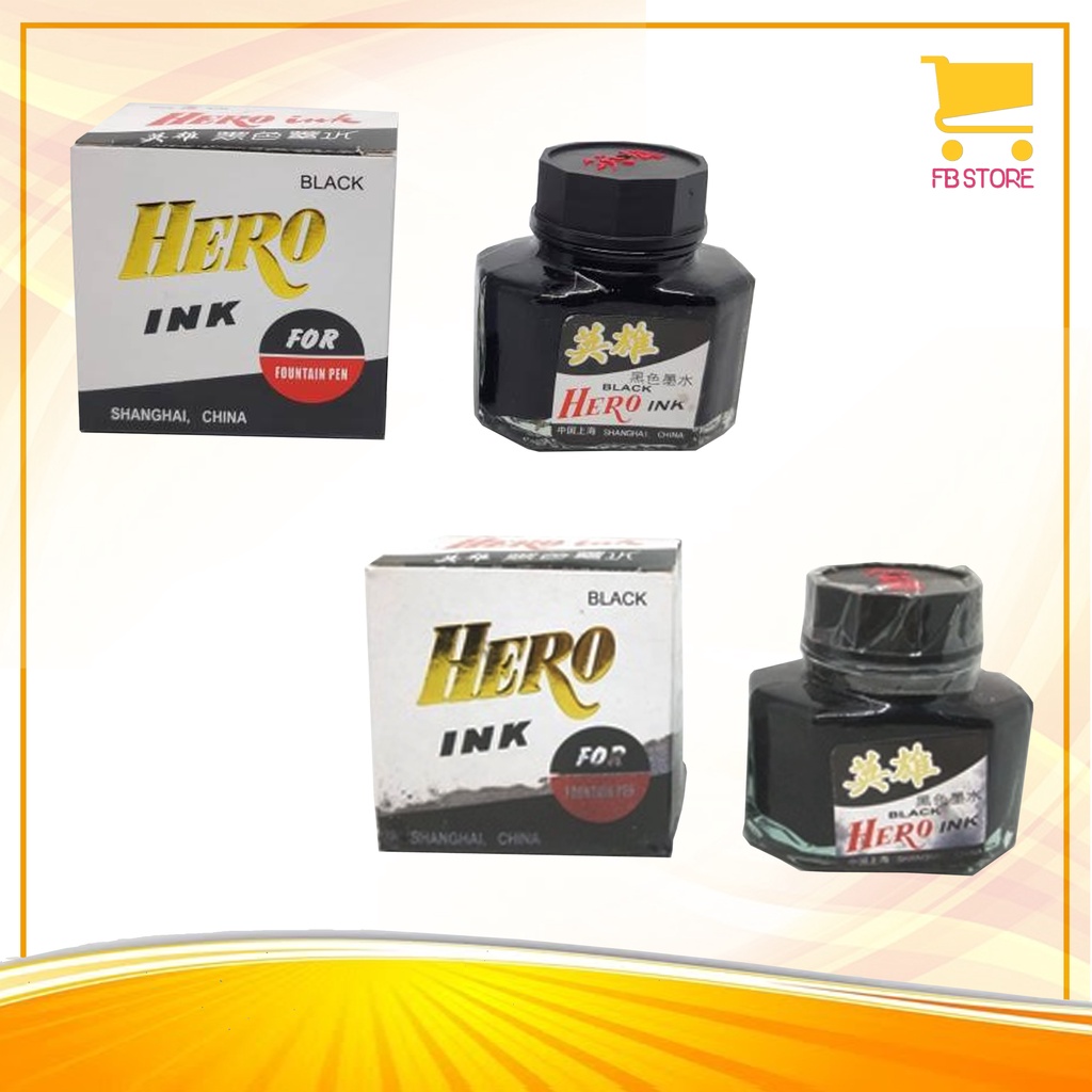 

Tinta Pena HERO Ink Black For Fountain Pen 50ml NO. 64
