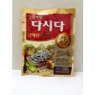 

TERBARU Korean Dashida Anchovy Stock 100g Bumbu Kaldu Ikan Teri Korea