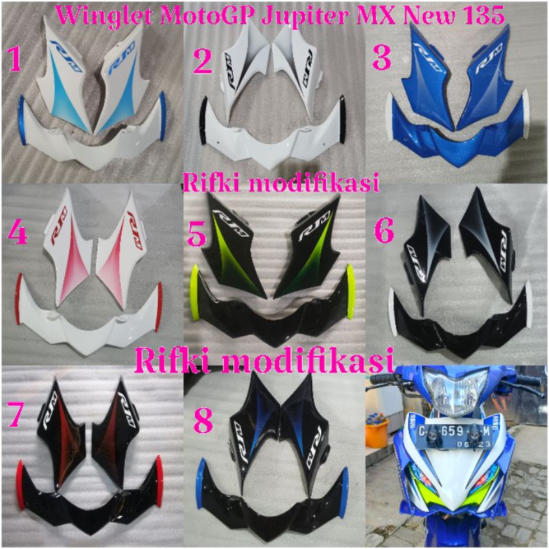 winglet MotoGP Jupiter MX New 135 lc