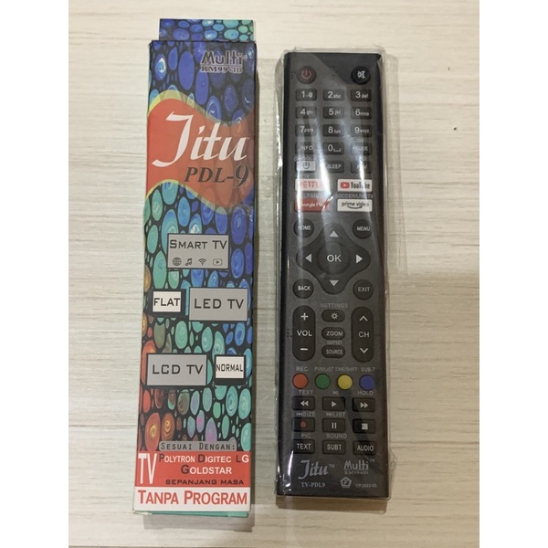 Remote TV Jitu multi Polytron Digitec LG Goldstar