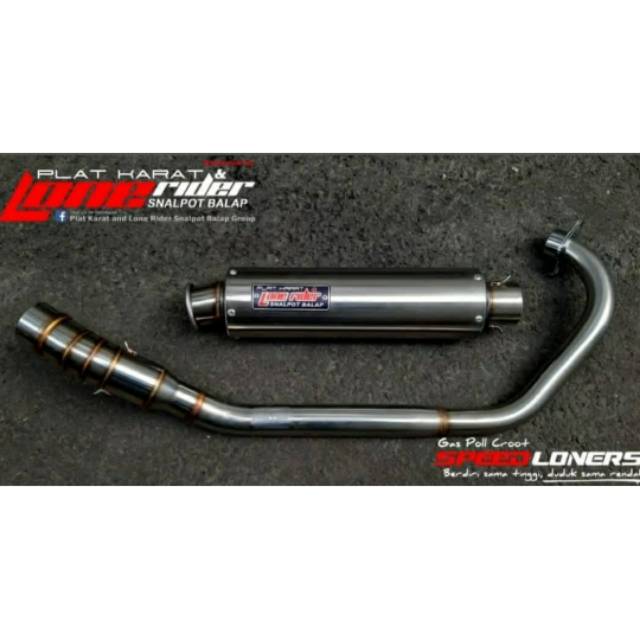 Knalpot Lone Rider (LR) type middle end