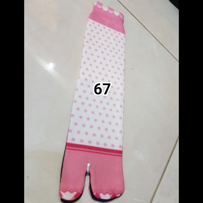 Kaos Kaki Jempol Nida Motif Cantik Wanita Muslimah Syari Printing