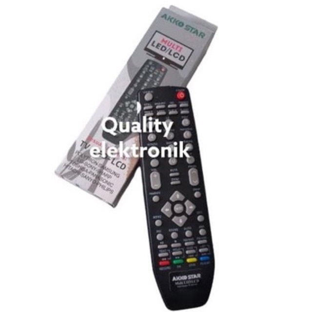 REMOTE TV MULTI UNTUK TV LED MERK AKKOSTAR