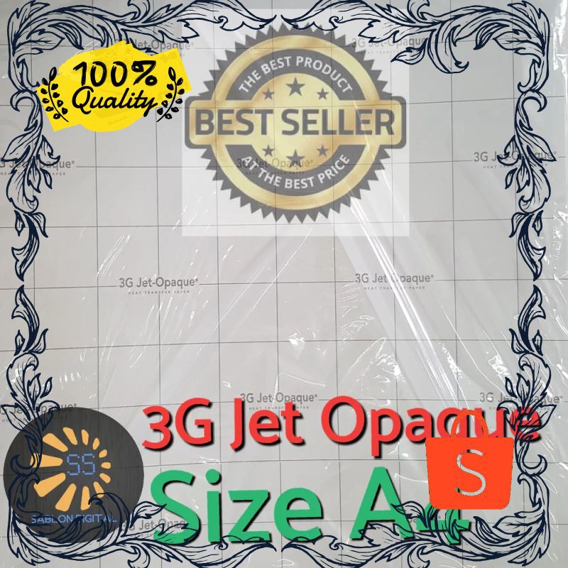 

Termurah Transfer Paper 3G Jet Opaque size A4 Terlaris
