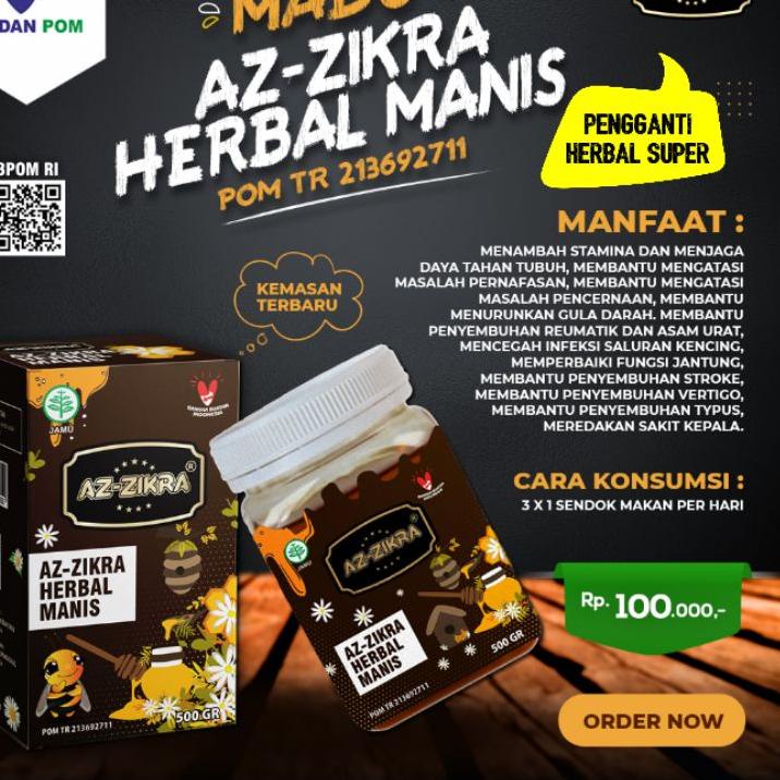 

Lagi Promo--Madu Azzikra Az-Zikra 500gr Asli (KEMASAN BARU ORIGINAL)