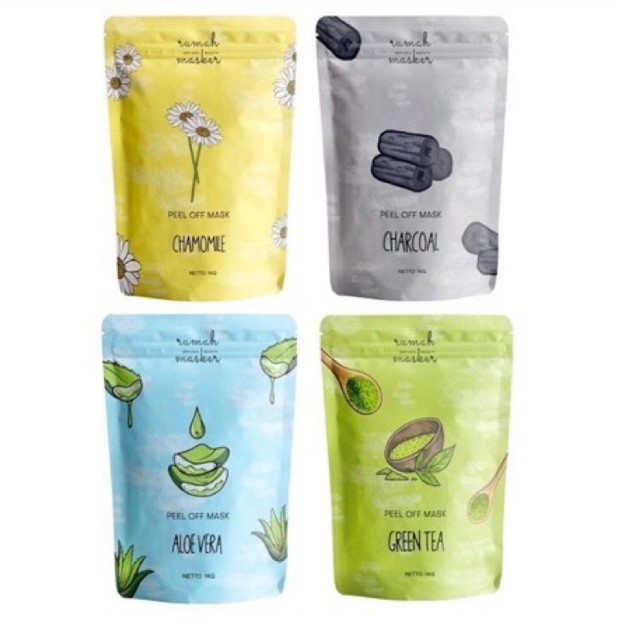 [BPOM] PEEL OFF MASK BY RUMAH MASKER 10 gram