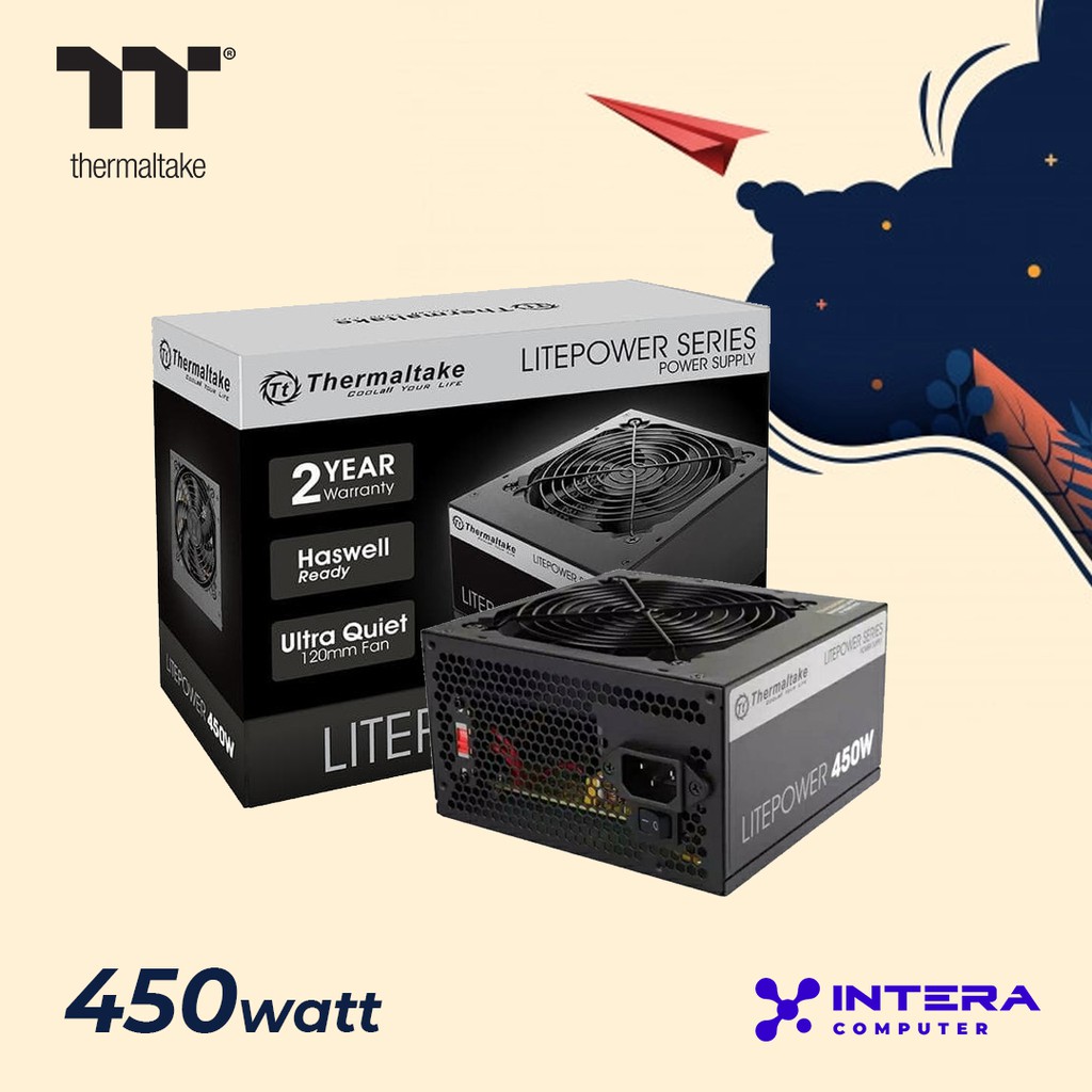 Power Supply THERMALTAKE Lite Power 450Watt PSU Thermaltake 450W