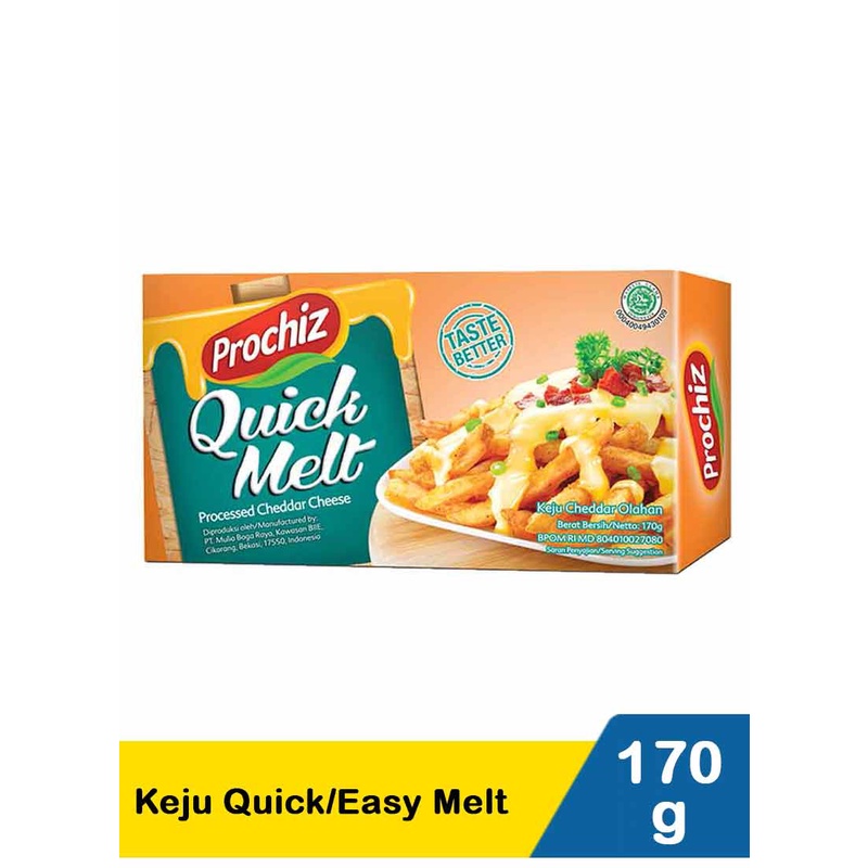 

Pro Chiz Keju Quick/Easy Melt 170G