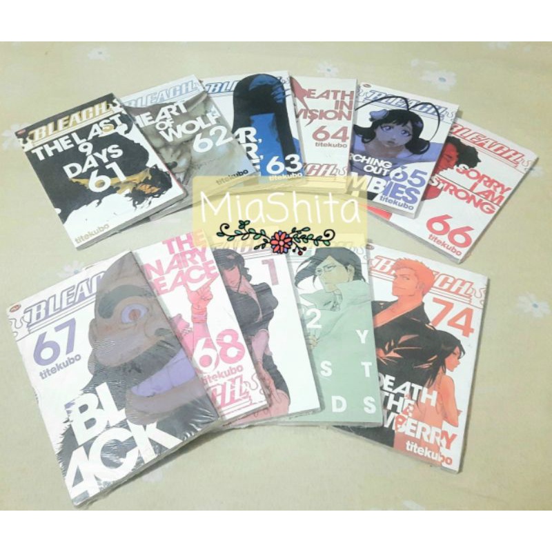 Komik Manga Cabutan Bleach Vol 1-74end by Tite Kubo