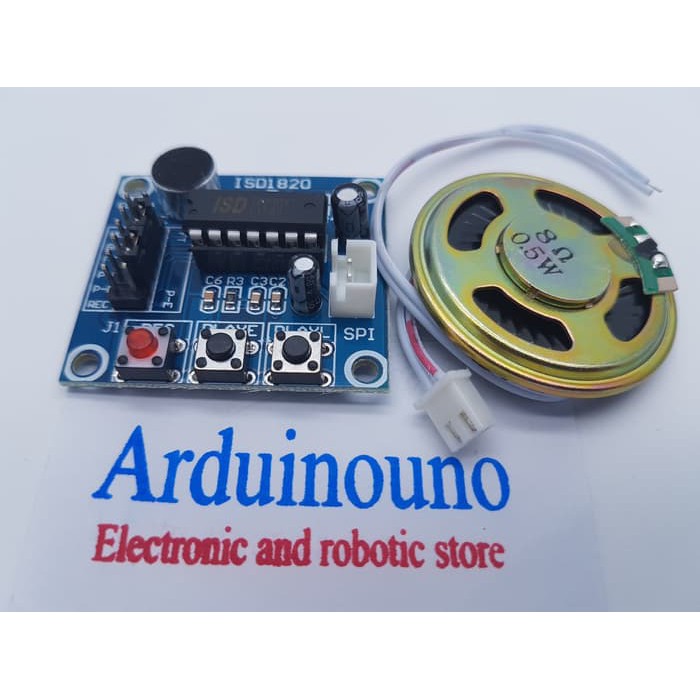 ISD1820 ISD 1820 VOICE RECORDING MODULE VOICE PLAYBACK MODUL SUARA