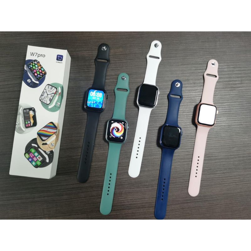 NEW BEST SELLER SMARTWATCH W7 PRO SERIES 7 JAM TANGAN UNISEX