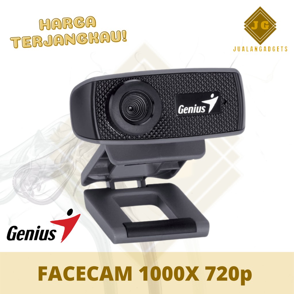 Genius FACECAM 1000X 720p HD WebCam Gamer Laptop Komputer