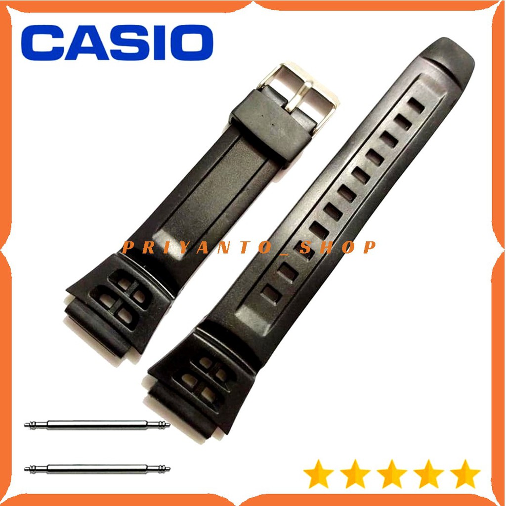 Tali Jam Tangan Casio AQ-S800 Aq S800 Free Pen Stainless