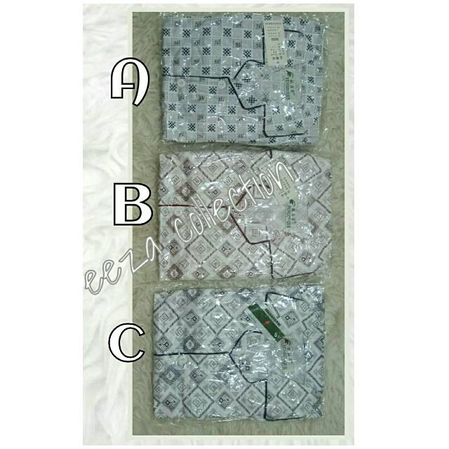 Setelan Piyama PP free sandal MOSAIC/baju tidur