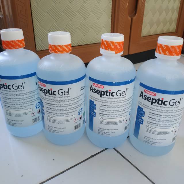 Onemed Aseptic gel hand sanitizer 500 ml