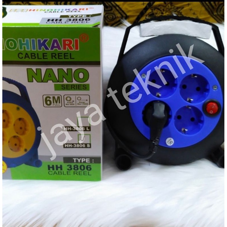 KABEL BOX ROL GULUNG 6 METER HINOHIKARI ( warna random)