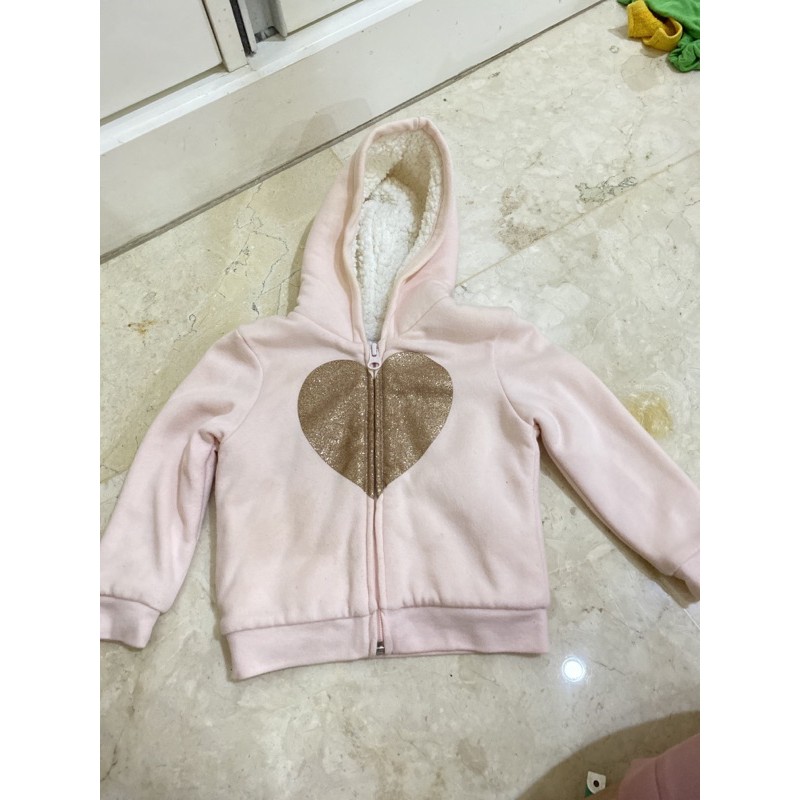 jaket hangat anak bayi perempuan preloved