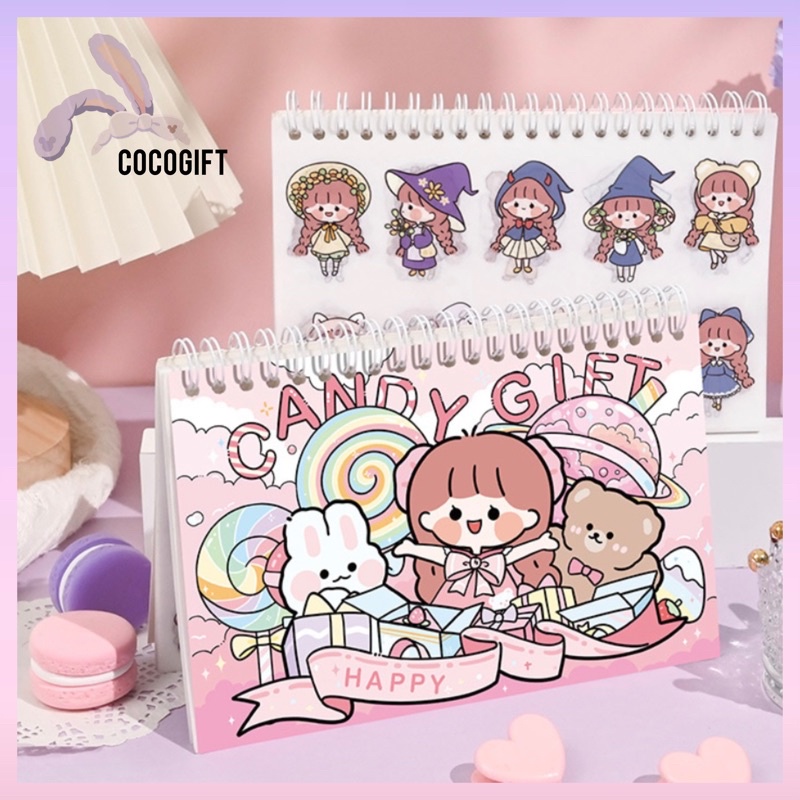 

Sticker Book Farm Girl / Buku stiker Isi 50 Lembar