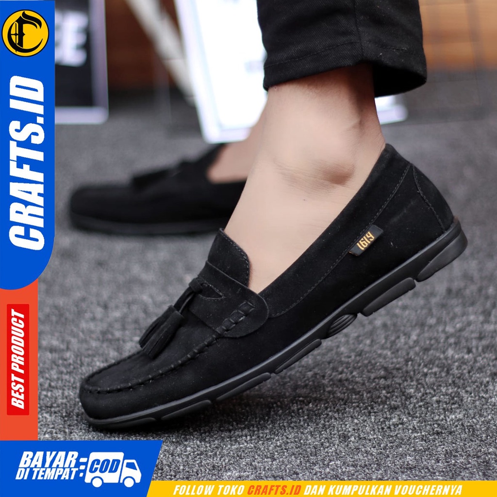 CRAFTS Kayoru - Sepatu Casual Pria Slip On