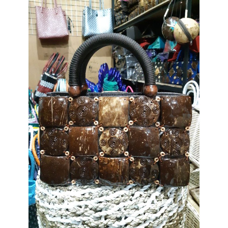 tas batok kelapa | tas selempang batok kelapa | tas etnik batok kelapa