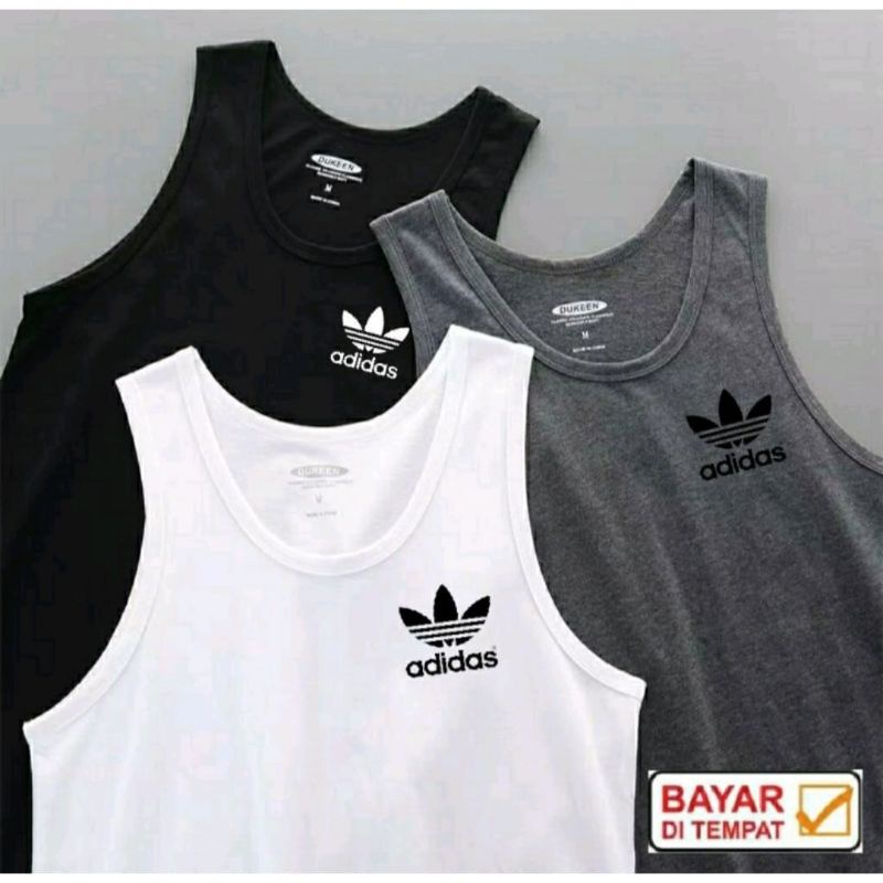SINGLET BERMERK ADIDAS KEREN