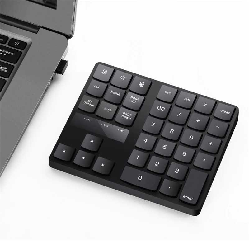 BEESCLOVER Keypad Numeric Multimedia Wireless 2.4GHz 35 Buttons - R57 ( Al-Yusi )