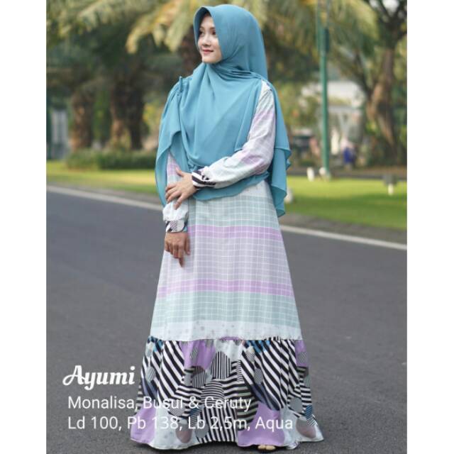 AKIFA MUSLIMAH || Ayumi Set Monalisa Twist Premium
