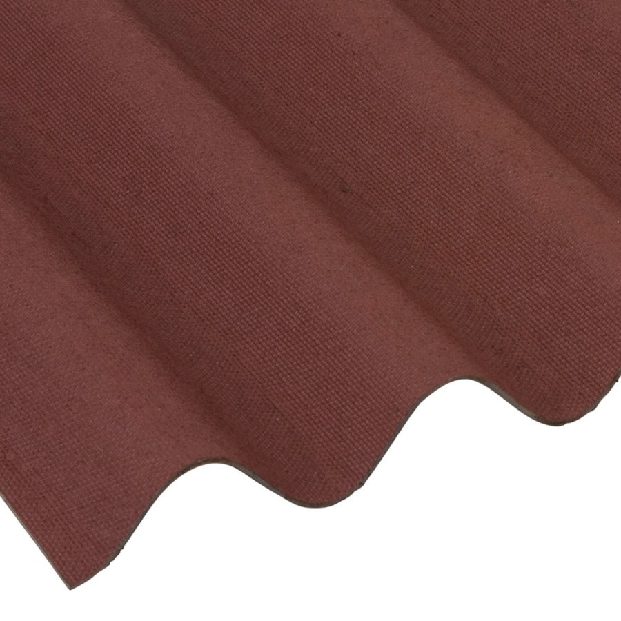 ATAP BITUMEN ONDULINE CLASSIC RED (95CM X 2M) ATAP ASPAL RINGAN