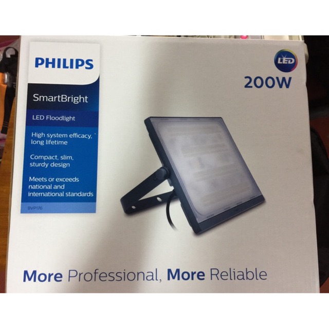 Lampu sorot led philips BVP 176 200w 200 watt led sorot philips 200w led tembak floodlight led