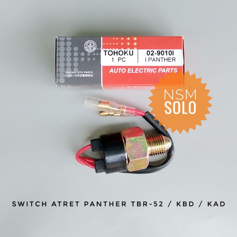 Switch Atret Mundur Back Up Swit Suit Lampu Mobil Isuzu Panther TBR 52 Chevrolet KBD KAD Japan