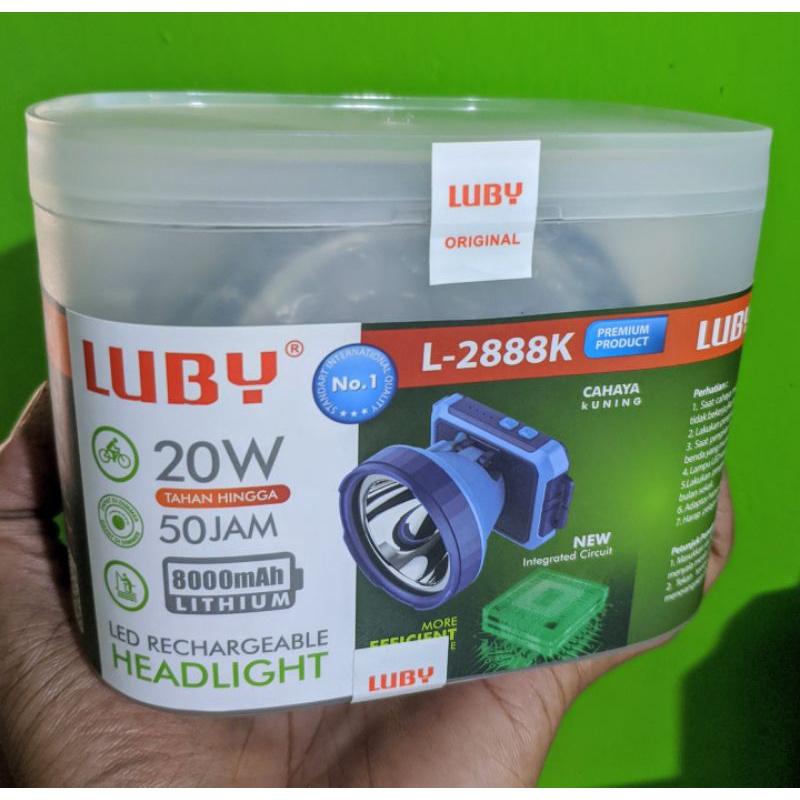 Senter Kepala Luby 20Watt L-2888K