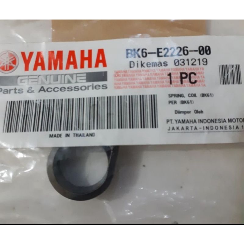 SPRING COIL PER PELATUK R15 V3 WR155 WR 155 XSR 155 ASLI ORI YAMAHA BK6 E2226 00