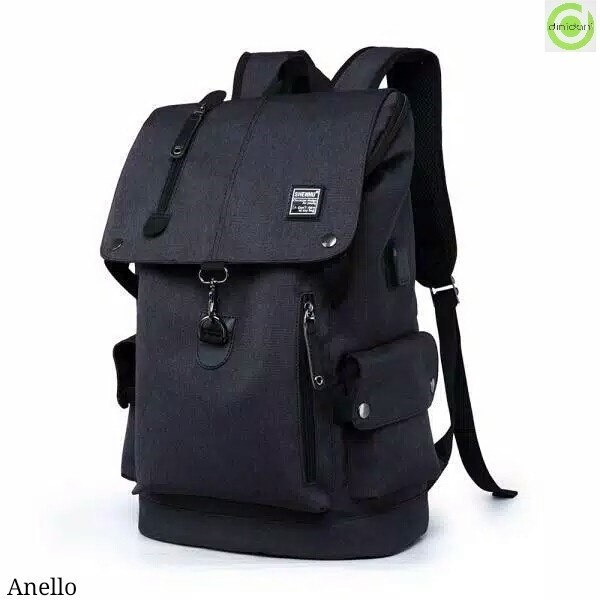 s20V24V Tas Backpack Anak Laki Laki Tas Sekolah Japan - Hitam R250R21T2