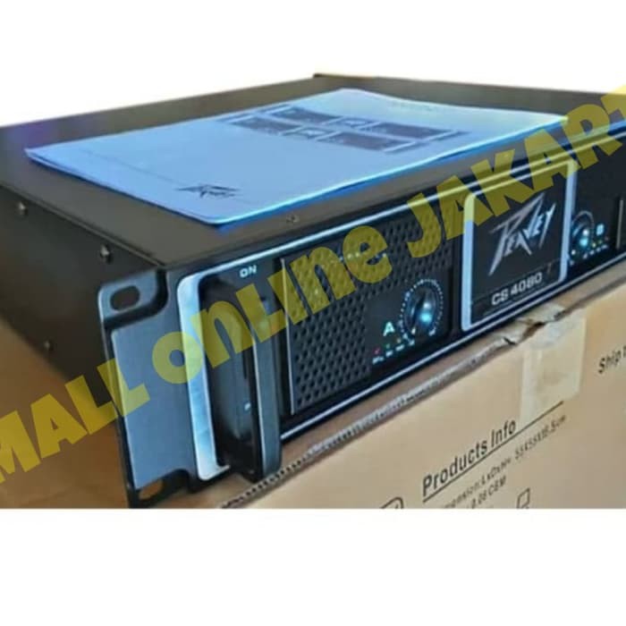 power ampli peavey cs4080 audio sound system pieviey cs 4080 4 channel