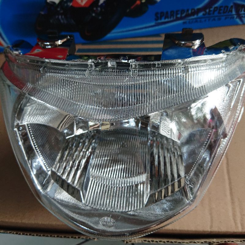 LAMPU DEPAN+REFLEKTOR YAMAHA MIO J MERK WIN