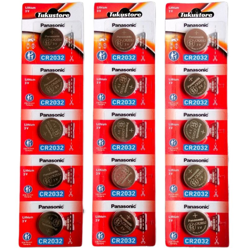 Baterai Remote Kunci Motor Honda VARIO 150 Original Panasonic-3