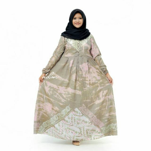 Gamis silk sutra gamis batik silk