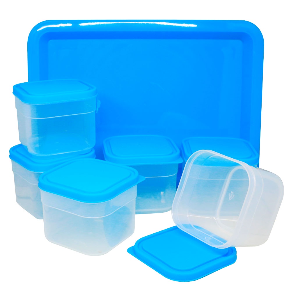 FM - Toples Sealware Set + Nampan Daiso 7 in 1 - MULTIPLAST