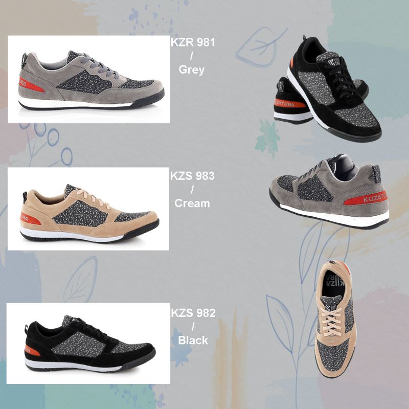 AUTHENTIC Sepatu Kasual Pria/Cowok KZTR | Sepatu Kerja Kuliah Sekolah Laki Laki Gaya Sporty Sepatu Sneakers Kerja Modern Pria Jon Crtr Neacl Original - Sepatu Kulit Pria Sintetis