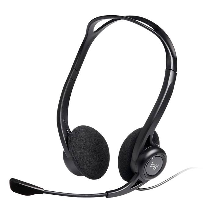 Headset LOGITECH H-370 USB - Garansi Resmi H370