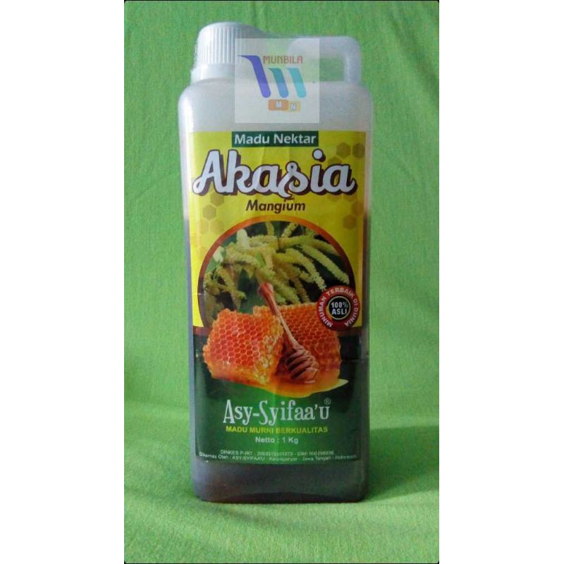 

Madu Asli Bersanad Asy Syifaa'u Nektar Akasia kemasan 1kg