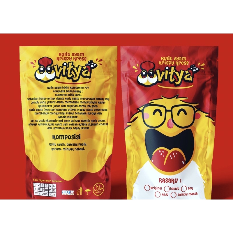 

Spesialis Keripik kulit ayam Kress “ovitya”