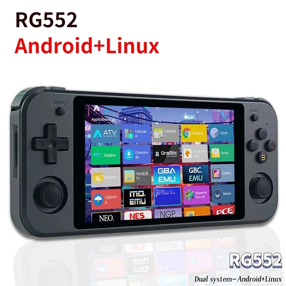 ANBERNIC RG552 - Dual Mode Emulator Retro Game Handheld Console - Game Retro dari ANBERNIC