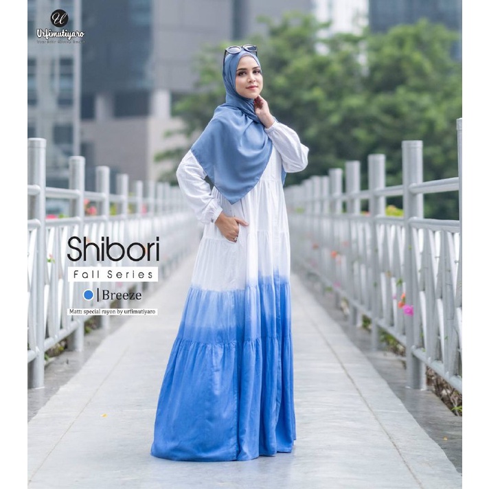 URFIMUTIYARO - SHIBORI DRESS - SHIBORI FALL SERIES
