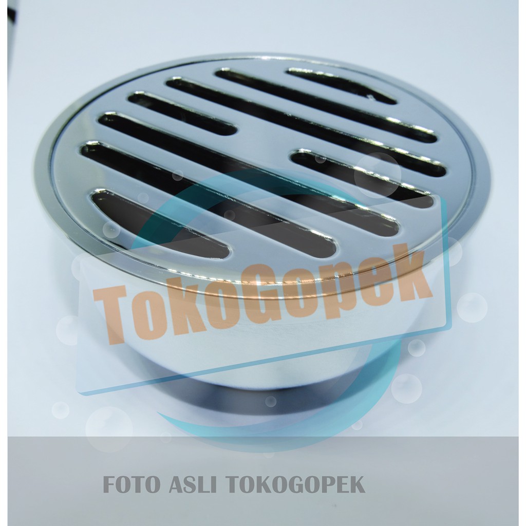 SOLIGEN 1061 FLOOR DRAIN STAINLESS - SARINGAN GOT 4&quot; INCH