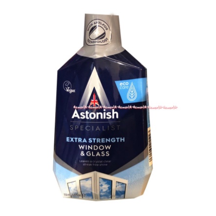 Astonish Window &amp; Glass Cleaner 750ml Semprotan Cairan Pembersih Kaca Astonis Mirror Windows Cleanser Glas