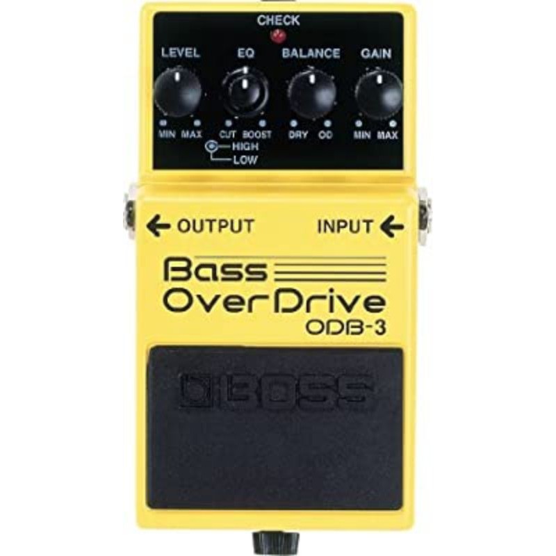 BOSS Guitar Efek Gitar Chorus Effects Pedal, yellow (ODB-3)