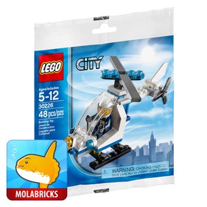 LEGO 30226 Police Helicopter - LEGO Polybag City Helikopter Polisi
