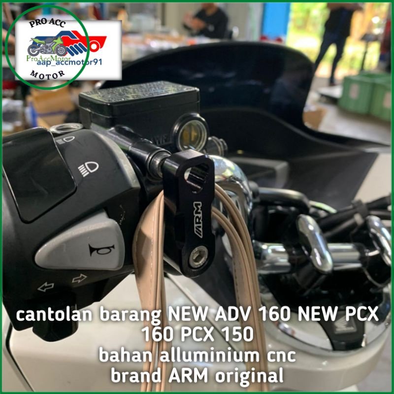 cantolan barang cnc ARM NEW ADV 160 150 NEW PCX 160 PCX 150 original (cod)